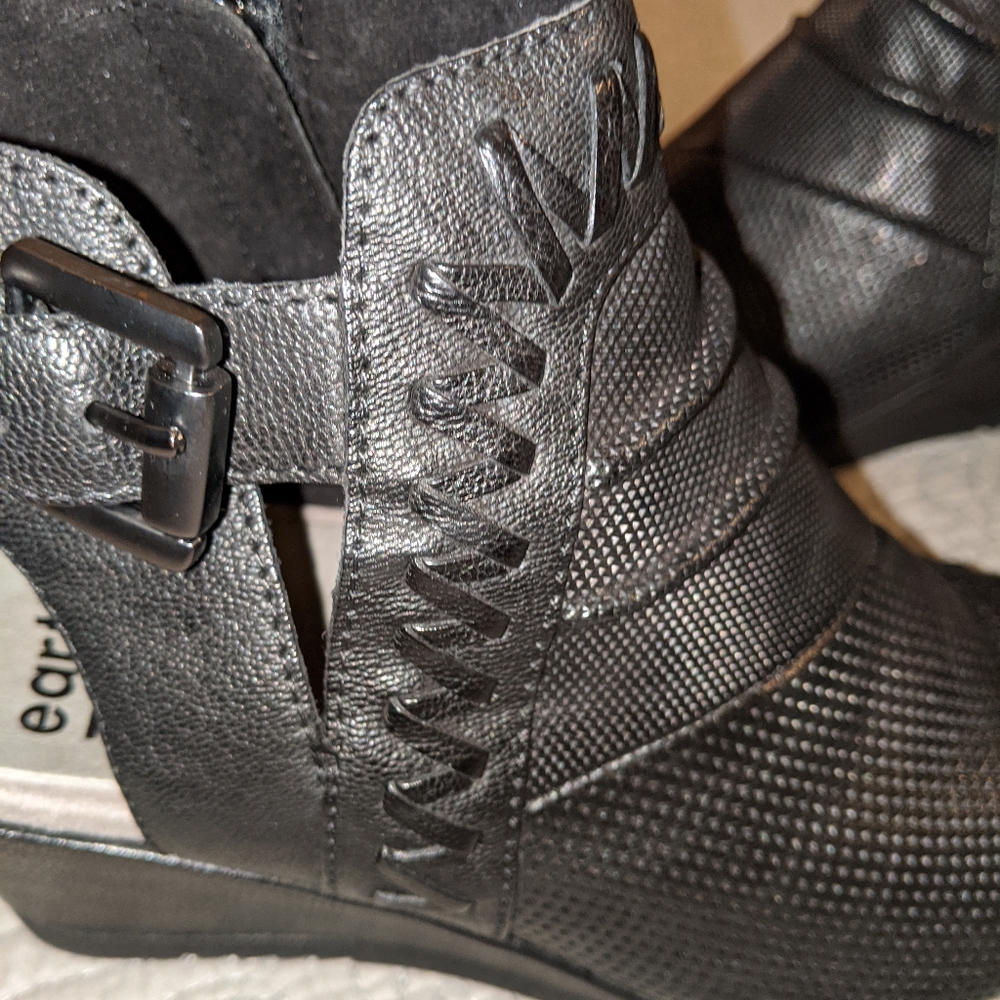 Euc earth gladiator leather shoes attalea 7.5